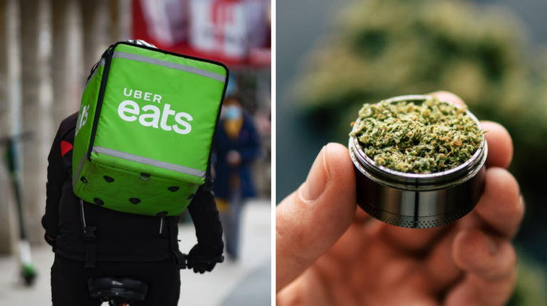Uber Eats Is Officially Delivering Cannabis In Toronto & You Can Order Today